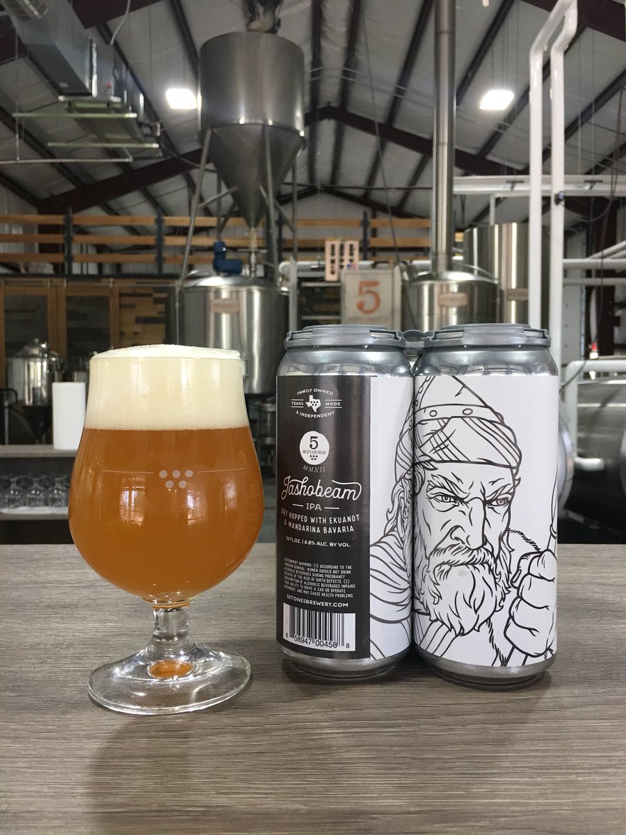 We are excited to release Jashobeam, our new 6.8% ABV DDH IPA. Jashobeam was brewed using Golden Promise, 2-Row, Golden Naked Oats and Flaked Oats and Double Dry Hopped with both Ekaunot and Mandarina Bavaria at a combined rate of 4 lbs/bbl.