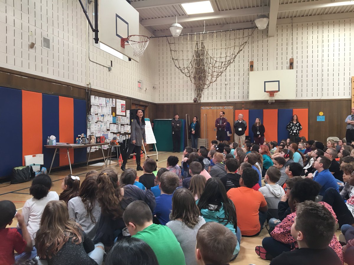 MrsLaneLBE's tweet photo. Thank you Salina Yoon for presenting to our students today at LBE! https://t.co/z2pg2Cl3Xh