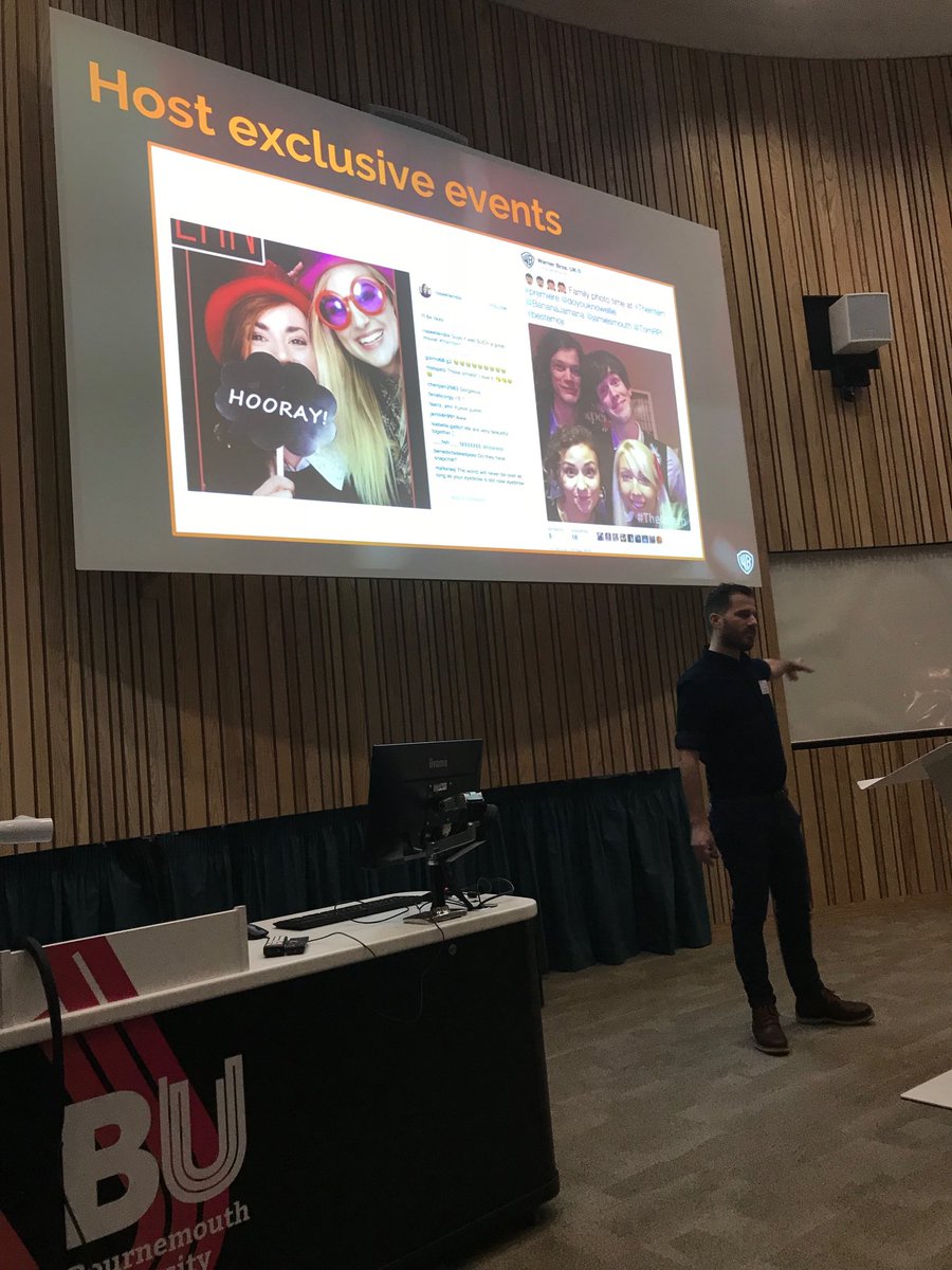 petereales's tweet photo. #LouieGatas @WarnerBrosEnt at the #MikeWarneEvent #MWE18 @bournemouthuni @CIM_Exchange - Hosting exclusive events https://t.co/WAeQsiAwVb
