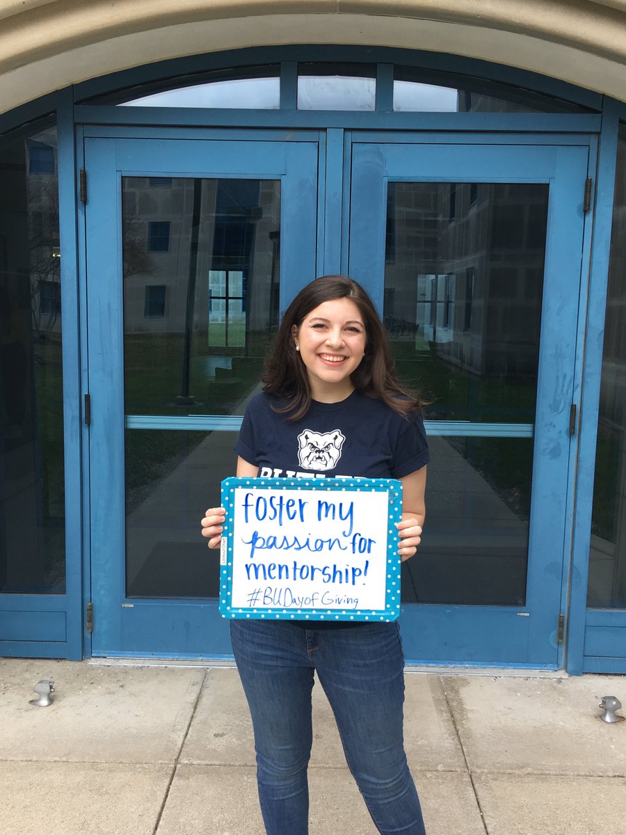 ResCoBU's tweet image. . @butleru 
Because of #BUDayofGiving I was able to become a Resident Assistant and...