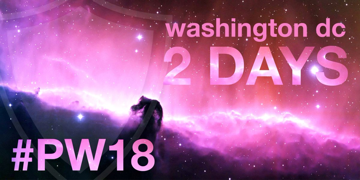 PlanetWisdom's tweet image. 2 DAYS until #PW18 Washington DC!!
Are you packed?!