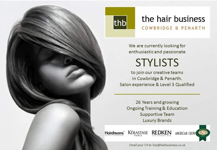 THBofPenarth's tweet photo. WE ARE RECRUITING! 

Are you a cut above the rest? Passionate about hair? Wanting to join our creative teams? 

Please see the below &amp; email your CV to lois@hairbusiness.co.uk😃

#Penarth #ValeOfGlamorgan #Cardiff #CardiffJobs #Salon #Hair https://t.co/puYhPDgYqy