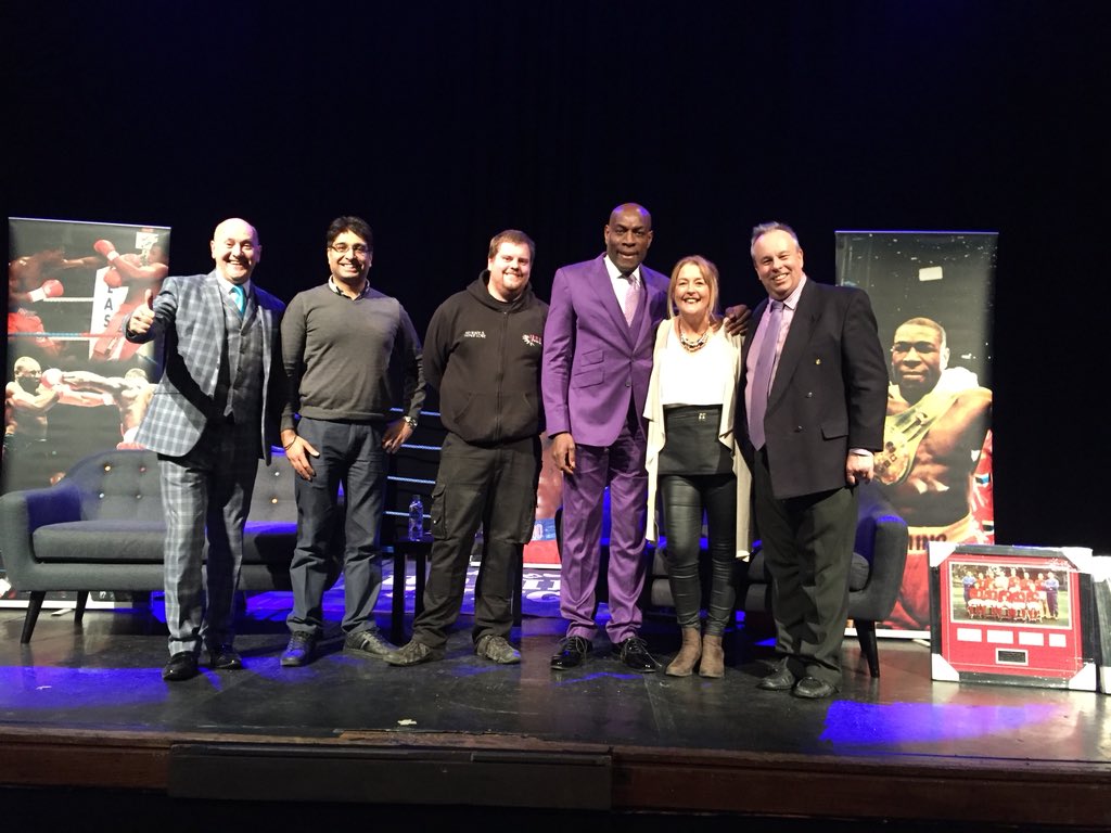 Our final show of the “Let Me Be Frank” with the fantastic @frankbrunoboxer & his team! Massive thank to @FloodlightEnt, Dave, Michelle & Mike Davies, Jackie, & Elgan & Hal from @YesEventsUK. Thank you to the theatres & crew, but mostly a huge thank you to the amazing audiences!