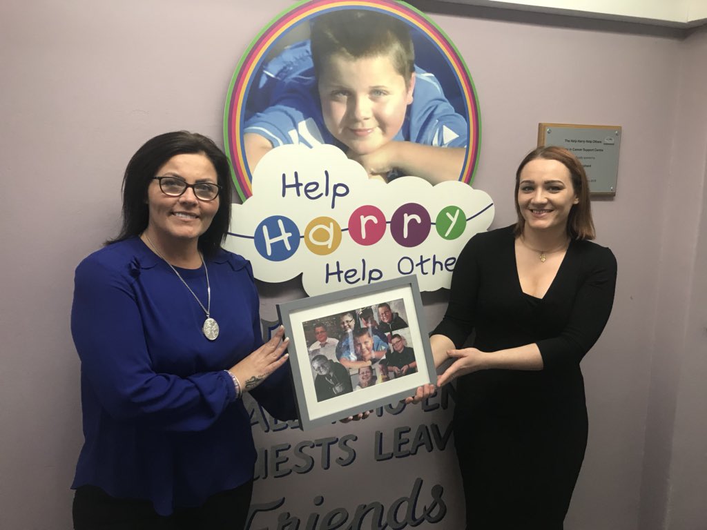 harry_moseley's tweet photo. Lovely surprise from @CWSC17 who dropped in to the #DropInCancerSupportCentre with a special gift. Looking forward to revealing our huge barometer soon. https://t.co/1WOVQhAxai