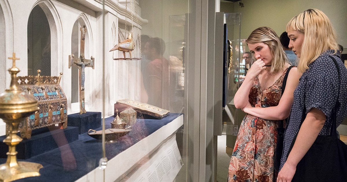 walters_museum's tweet photo. TOMORROW NIGHT: Kick off #WomensHistoryMonth with a free gallery talk on the diverse roles of women in medieval society w/ Christine Sciacca, Associate Curator of European Art, 300–1400 CE. Register for #FREE: https://t.co/BDmMygvNqc https://t.co/YNBWRltwiS