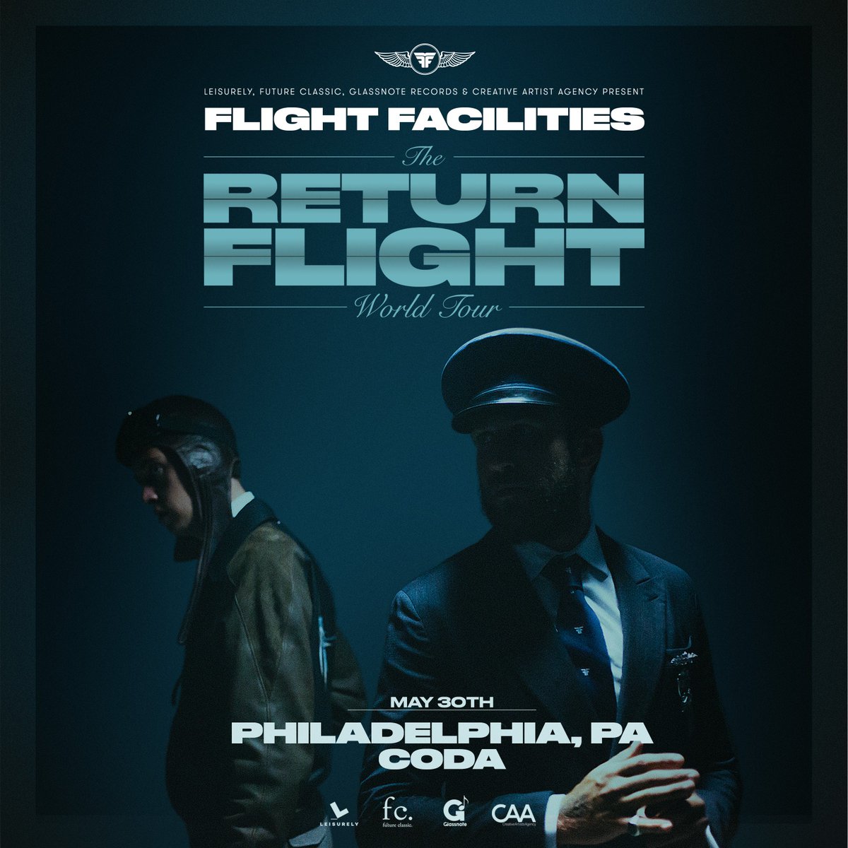 🛫 NEW SHOW 🛬

@flightfacility_ on May 30th

Tix & Info: bit.ly/2EZkA0S