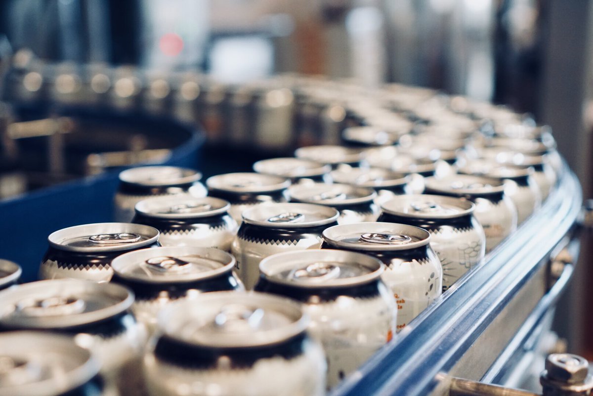 Shindig Huron County Lager is running down the canning line today! Find it at select <a href="/TheBeerStoreON/">The Beer Store</a> in Southwestern Ontario! #cowbell #craftbeer #beer
