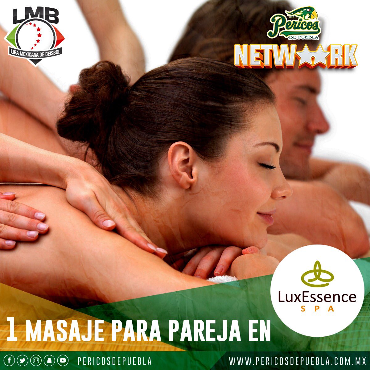 Pericos_Oficial's tweet photo. Ya estamos en #PericosNetwork
Participa para ganar un masaje en pareja. https://t.co/UvHusFlzoB