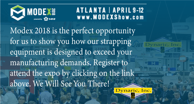 Dynaric's tweet photo. FUTURE PROOF YOUR BUSINESS at the MODEX 2018 Expo. #ModexShow2018  https://t.co/hc0UrL7Okr https://t.co/x2sBr4uClL