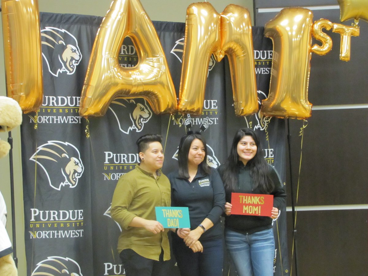 PurdueNorthwest's tweet image. Our inaugural #imfirst celebration was a blast! Congratulations to our first generation college students, we are proud to support you.