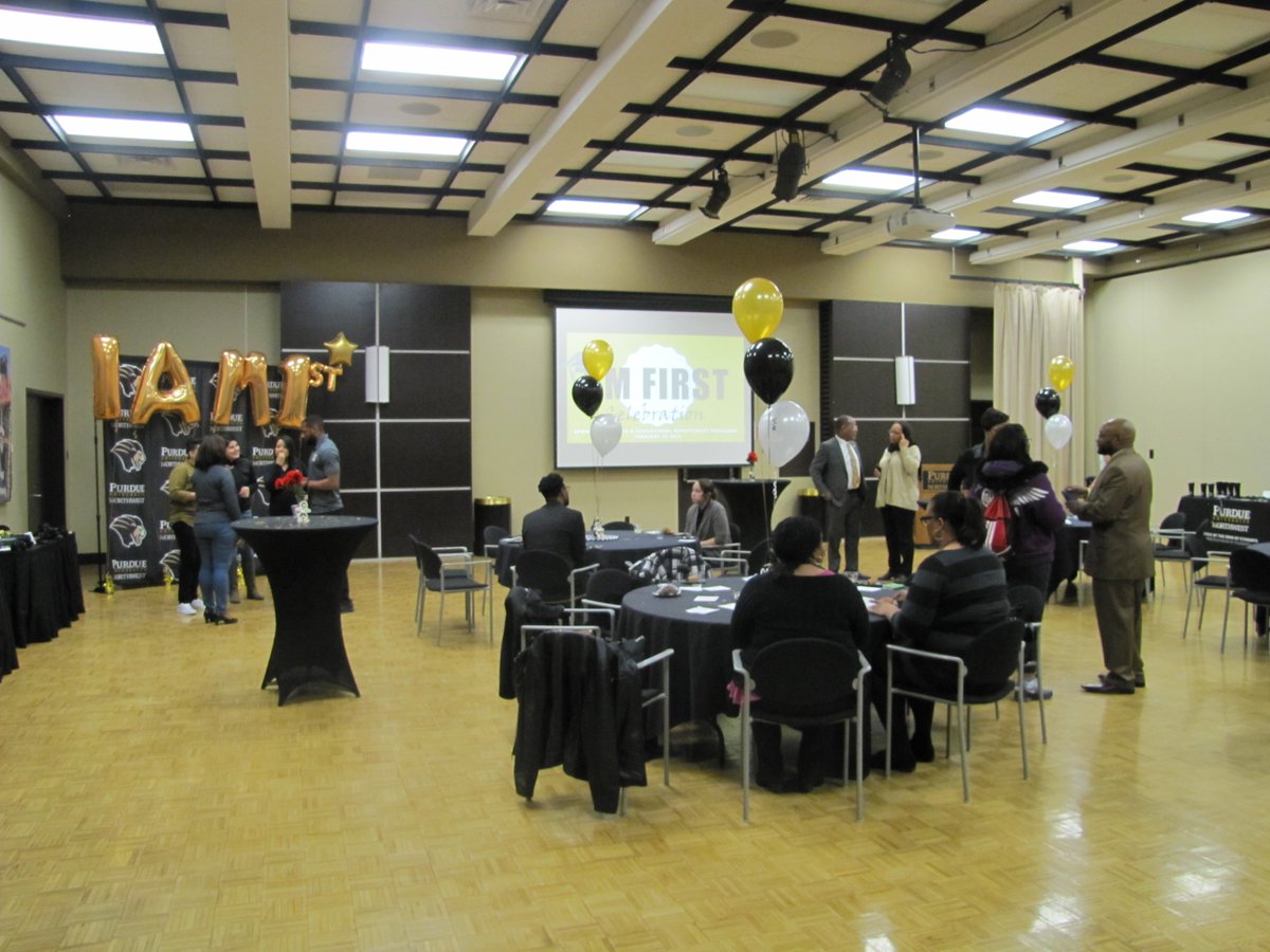 PurdueNorthwest's tweet image. Our inaugural #imfirst celebration was a blast! Congratulations to our first generation college students, we are proud to support you.