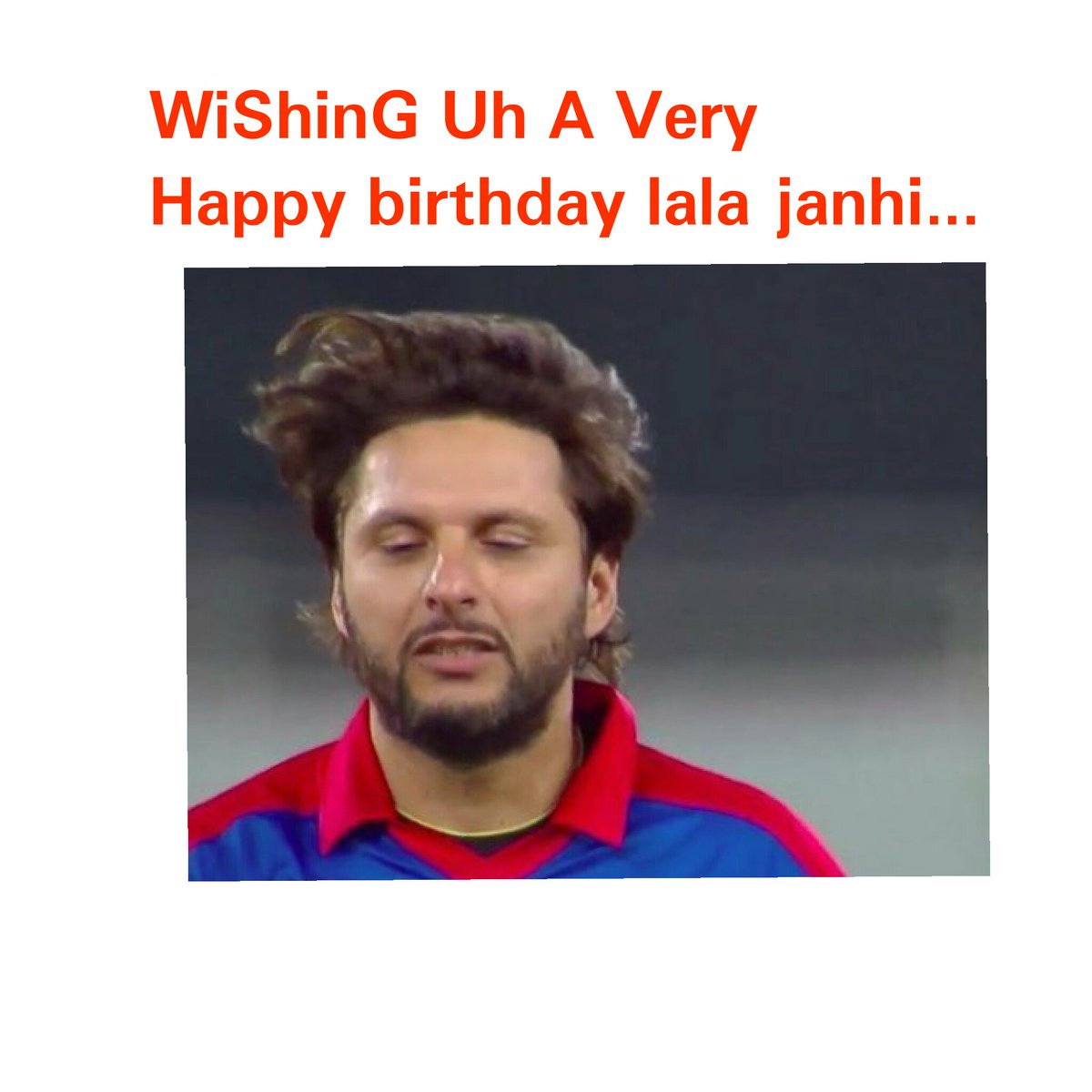 Amna10_'s tweet photo. @SAfridiOfficial @IceCricketCH #HaPpyBirthdayLala... https://t.co/u4jhybeP41
