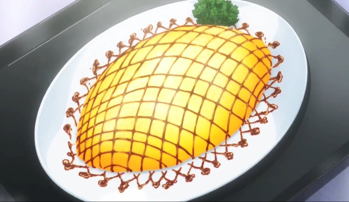 — Curry Risotto Omurice Made by Yukihira Sōma