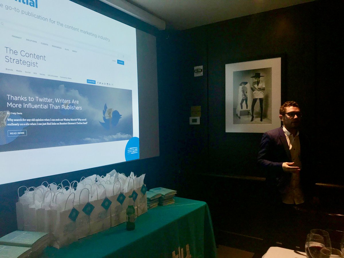 contently's tweet photo. Another successful #AccountableContent Series dinner in Dallas last night led by our enigmatic head of content strategy @JoeLazauskas. Next stop, Atlanta! https://t.co/Md8x82g2uC