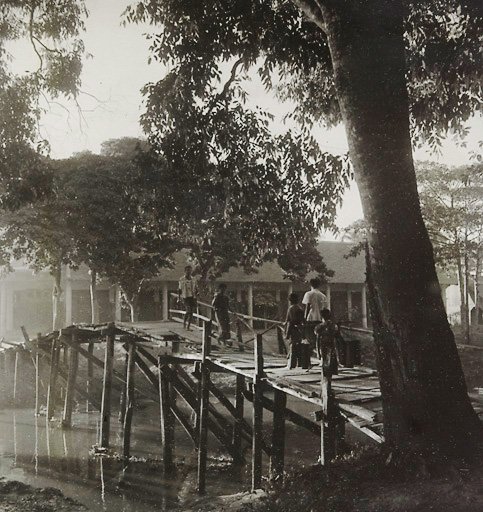 The Siem Reap river, January 1947