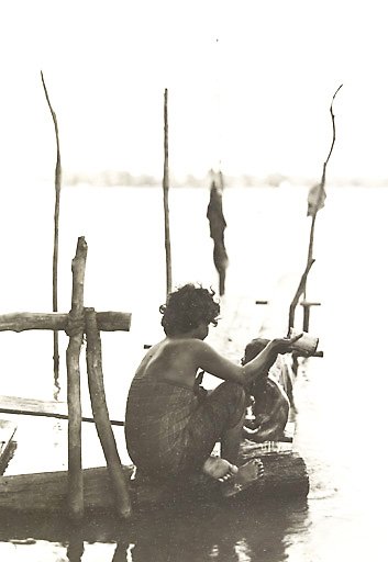 Tonlé Sap lake - Picture taken between 1919 and 1926