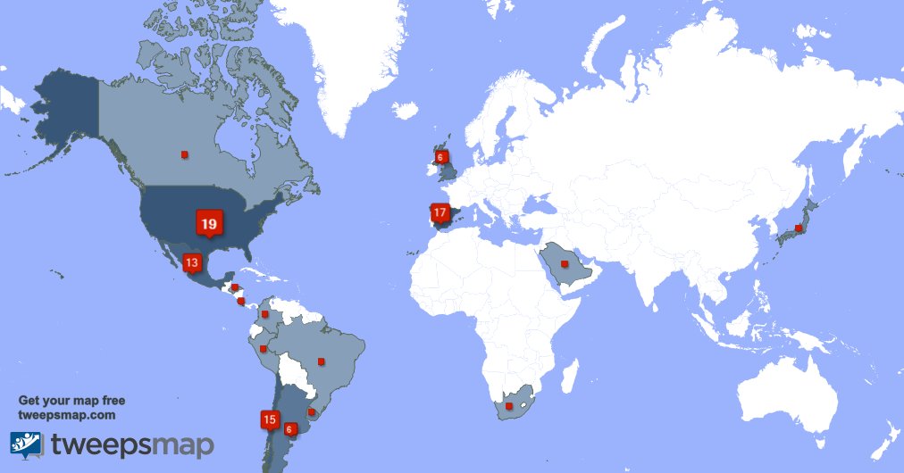 Saul_Andre_'s tweet photo. My followers are in USA(18%), Spain(16%) Get your free map https://t.co/7UCdZ9ASFs https://t.co/vzAUHLTO4R