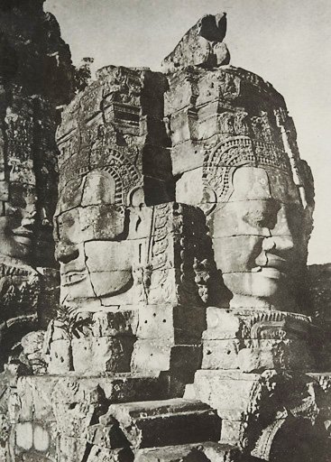 Historic picture of Bayon temple