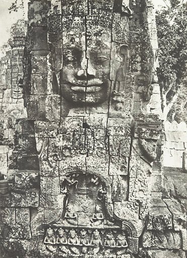 Historic picture of Bayon temple
