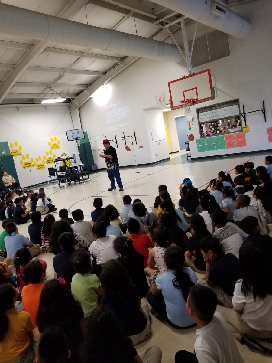 <a href="/McDougleKISD/">McDougleKISD</a> Ss enjoying a visit from <a href="/AntSteele/">Michael Anthony Steele</a>