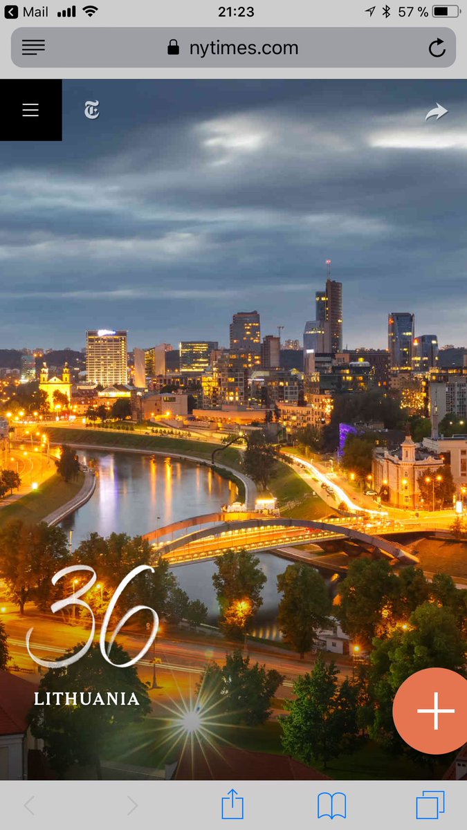 LauraBielske's tweet photo. 52 Places to Go in 2018 https://t.co/g3gjSLXgao in the 36th place - Lithuania! Welcome! https://t.co/4NGluMqkOm