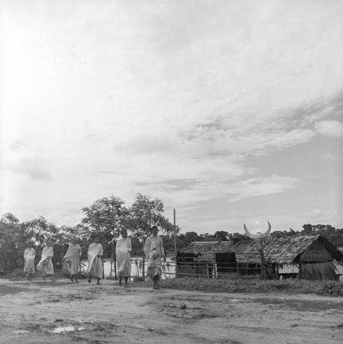 Monks and pagodas in Cambodia