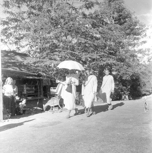 Monks and pagodas in Cambodia