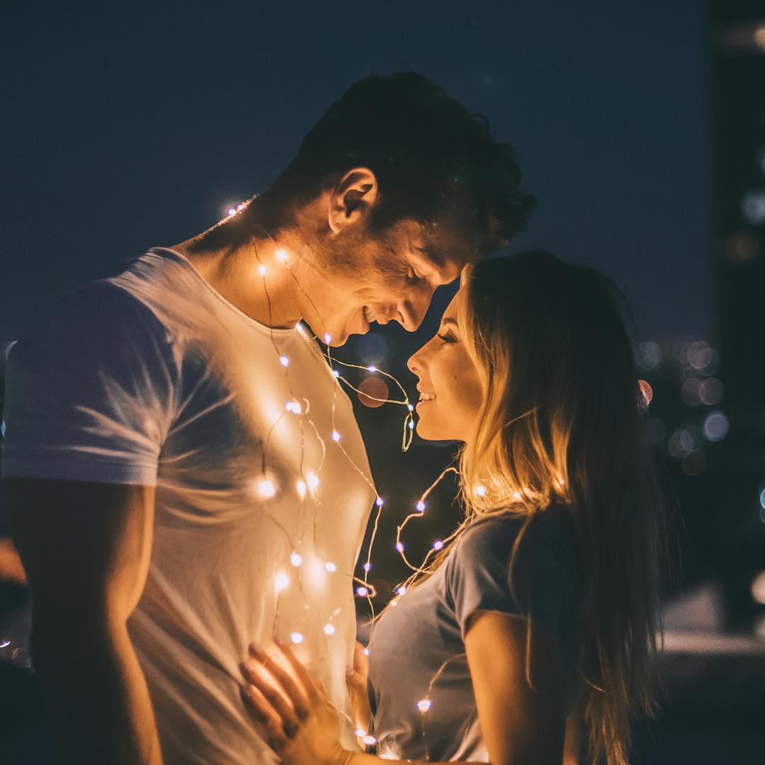 The lighting is so good here