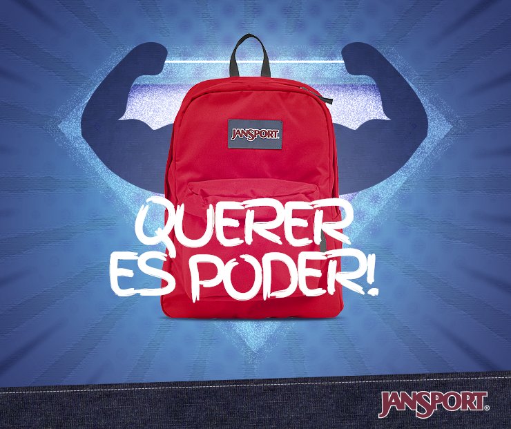 JanSportPy's tweet image. Encarando el lunes con toda la #ActitudJanSport 😎🤗✌️👌🙌🎒