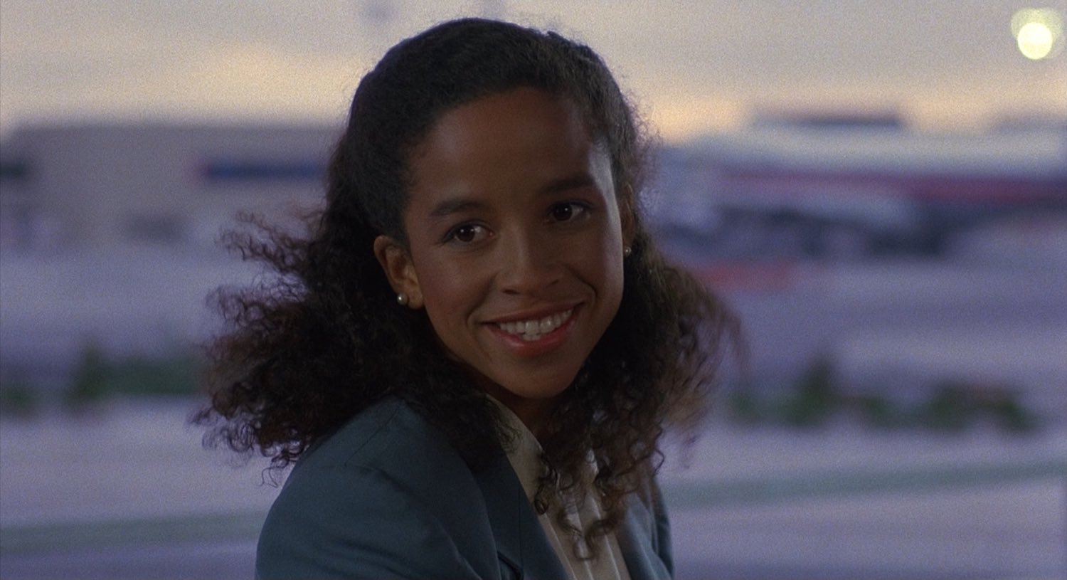 Rae Dawn Chong, as Cindy, in Commando, has her birthday today, happy birthday   