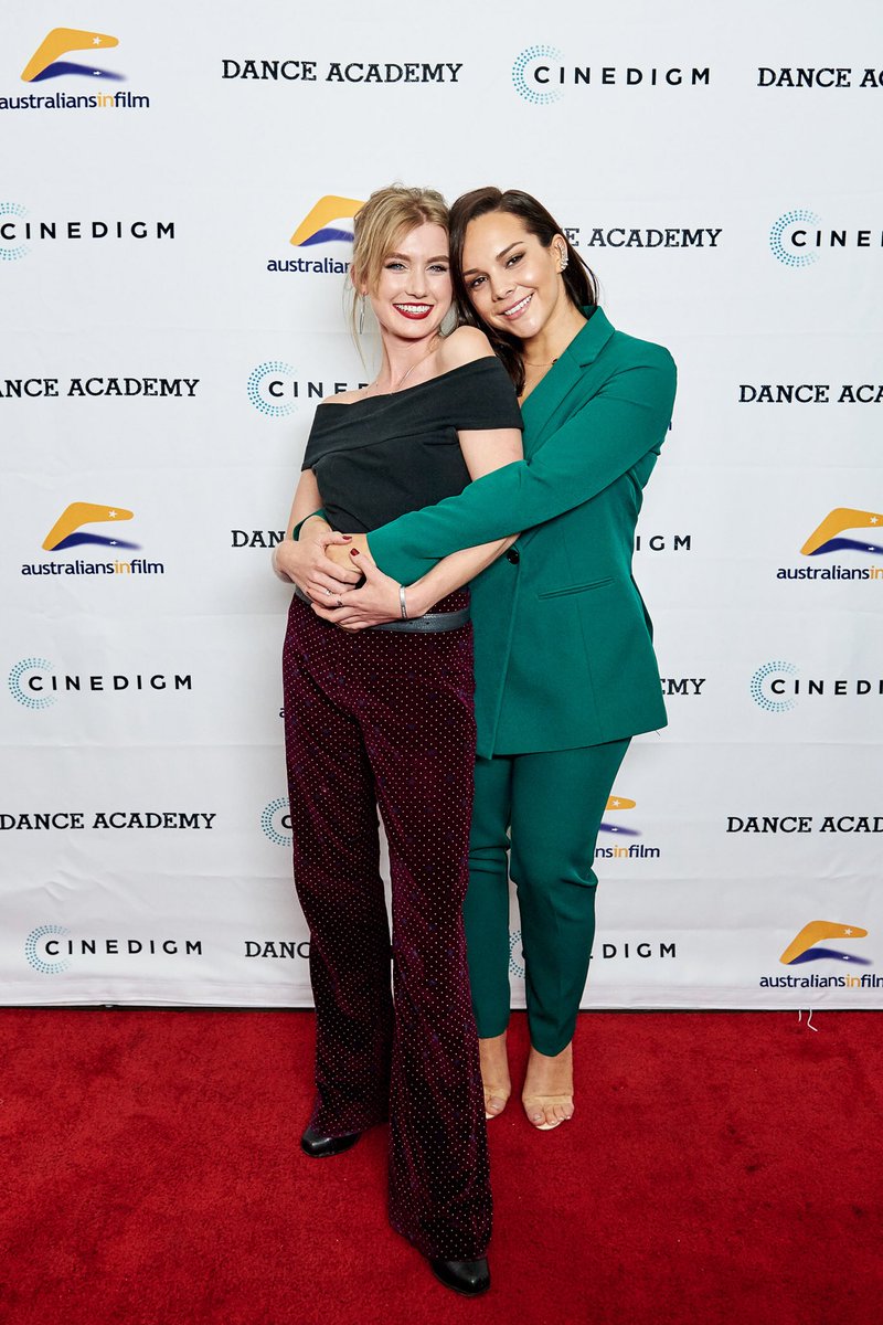 australiansfilm's tweet photo. We laughed, we danced, we had a good time! Pics from our LA premiere of #DanceAcademyTheComeback which leaps into cinemas and streaming Fri March 2nd in the US so make sure you check out this awesome #Aussie flick! @danceacademyau https://t.co/qrQAZY5VPm