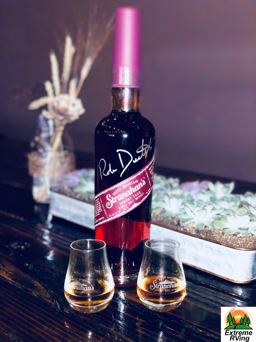 ExtremeRVing's tweet photo. @Stranahans OH yea, the new Sherry Cask gave a whole new meaning to #whiskeywednesday for us. In fact, had to buy extra bottles, won't be opening this one anytime soon! #ExtremeRVing #rvliving #leaveordinarybehind https://t.co/gCpkmbWKUE