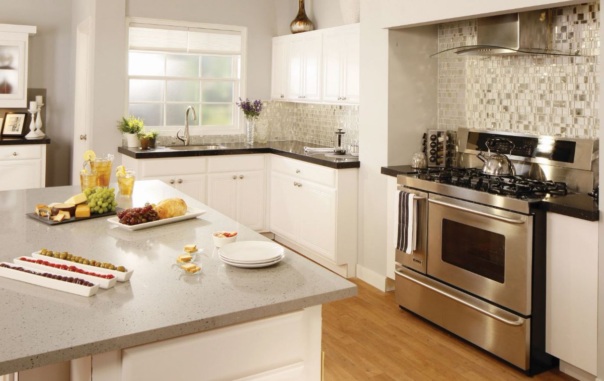 trend_trans's tweet image. Crisp, bright &amp;amp; clean, with a unified color palette. #KitchenRedesign