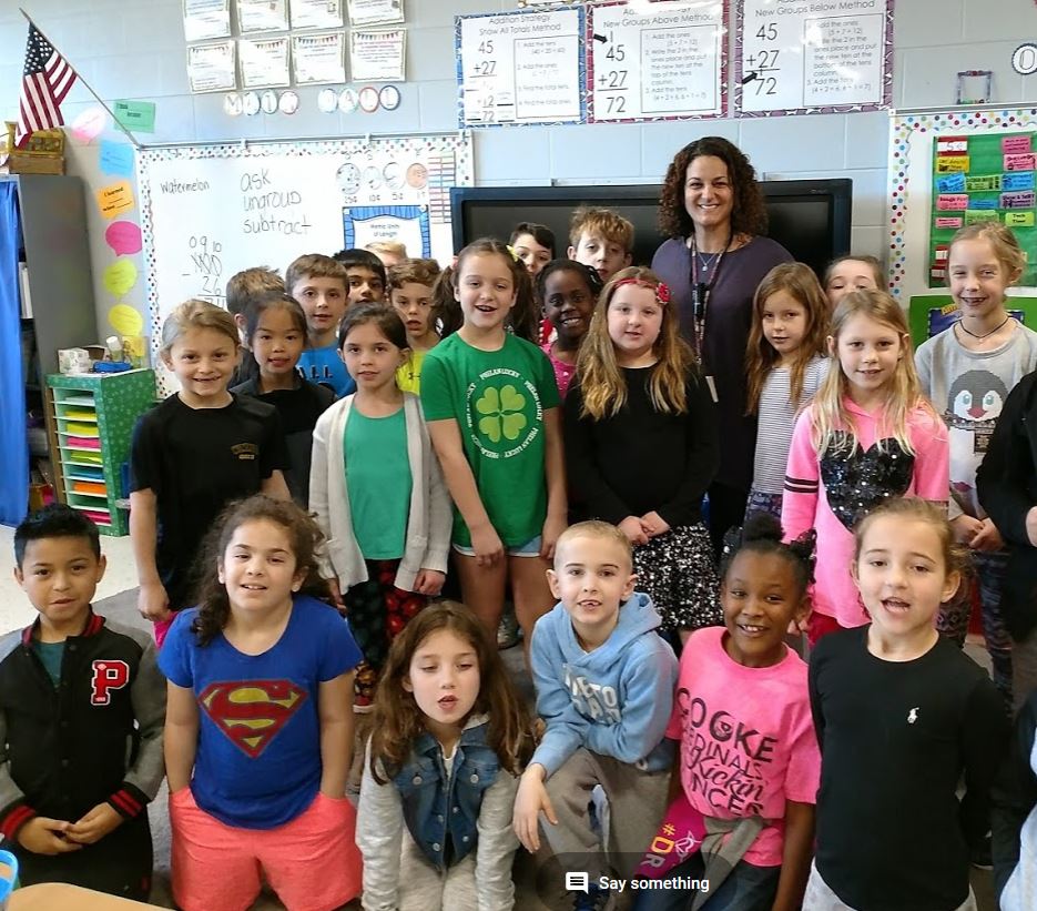 CookeCardinal's tweet photo. CONGRATULATIONS to Mrs. Aliza Sawdon, our Cooke 2017-2018 Teacher of the Year!! We know Mrs. Sawdon deserves this recognition and she's had a wonderful impact on so many of our families, so share your comments below! #WFCPride #TeacherMakeADifference @RedClaySchools https://t.co/dCkSohXSTW