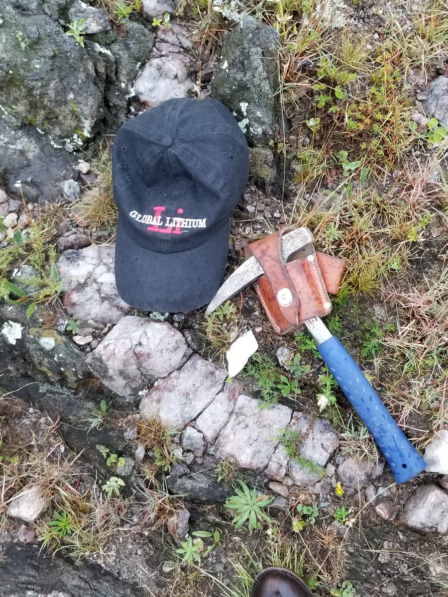 BiancaFernet's tweet photo. Will #argentina be the next chapter of the hard rock #Lithium story? Hat tip to @globallithium for gear, Mark Calderwood of @ResourcesTawana for book https://t.co/8cBJMUYyKk