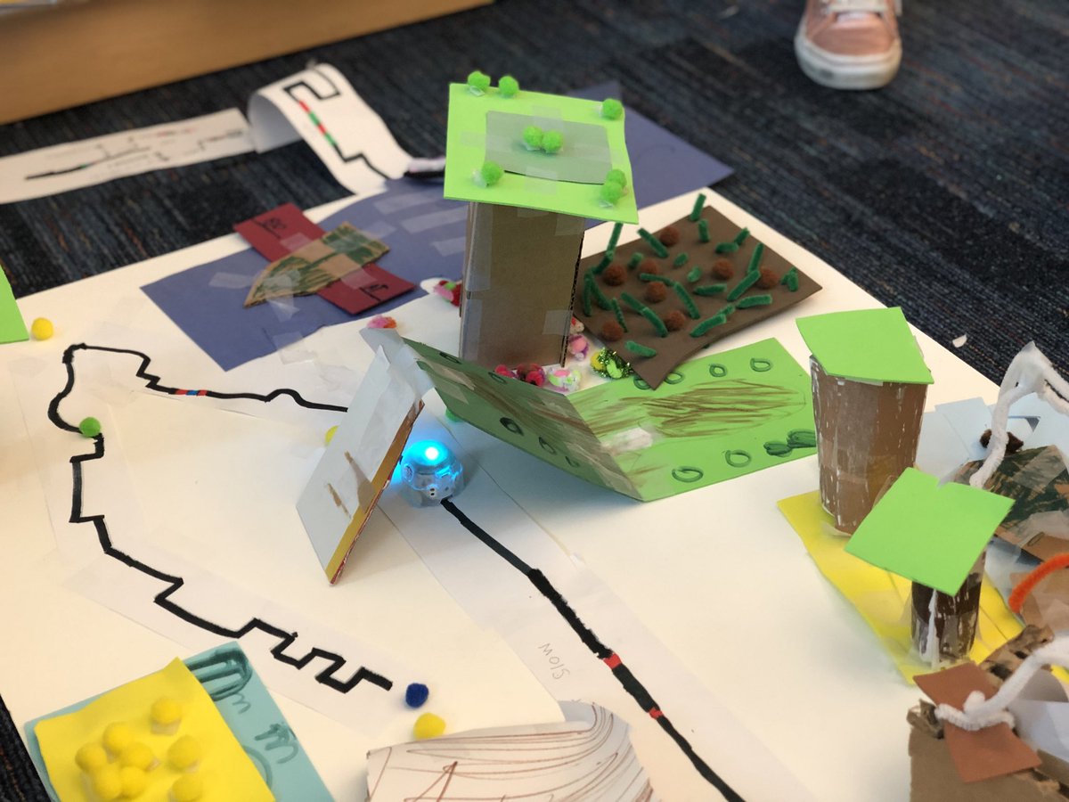 clairemracek's tweet photo. 2nd graders #code #Ozobots to travel through the GA regions! #makered #elemaker #inGenStudio @TheLovettSchool @Ozobot #OzoSquad #February #CSforAll https://t.co/uCKUHHdKgM
