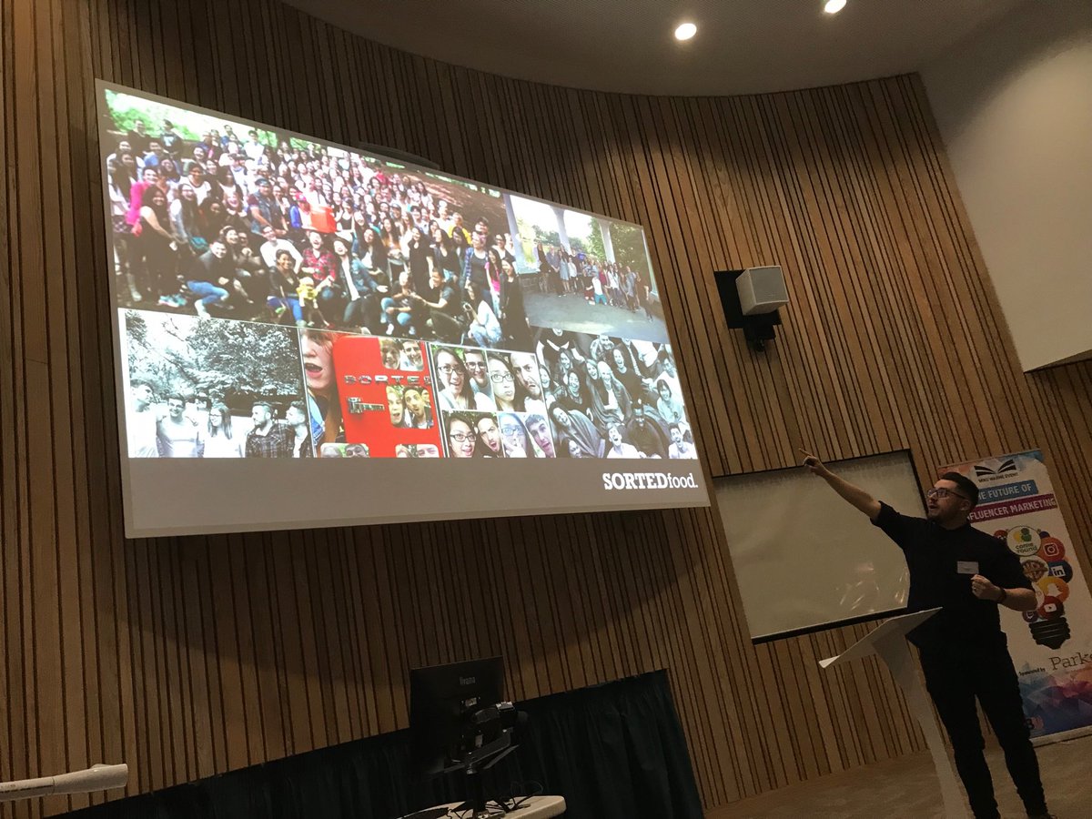 petereales's tweet photo. The loyal @sortedfood community is what’s the real story says @JamieSpafford their co-founder speaking tonight at the #MikeWarneEvent @CIM_Exchange #MWE18 on #InfluencerMarketing https://t.co/yU1NrAWa7h