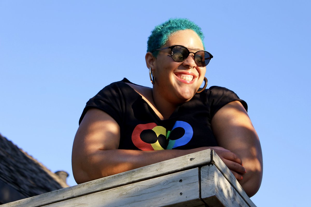 coop_cx's tweet photo. This week's #HQHighlight is Rychelle McKenzie! She was in C2 and went to @CityCollegeNY for Digital Design. Rychelle chose to work with COOP because of the way COOP helped her. In return, she wants to connect others to the meaningful experience COOP provides. #WCW #COOPcommunity https://t.co/hfUKqRHe1o