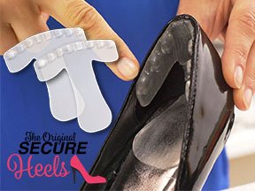 SecureHeels's tweet image. No more heel blisters with Secure Heels, the easiest way to create a perfect no-slip fit in any shoe! Reusable and super comfortable!  bit.ly/2BTHLXR