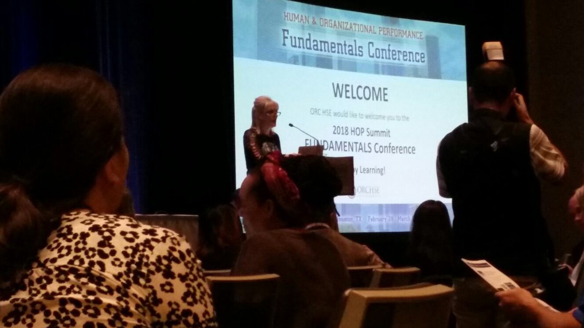 PrevenControl's tweet photo. Arranca ya el #HOPsummit en Houston. Dos días hablando de Human and organizational performance https://t.co/0FfFLxm5ut