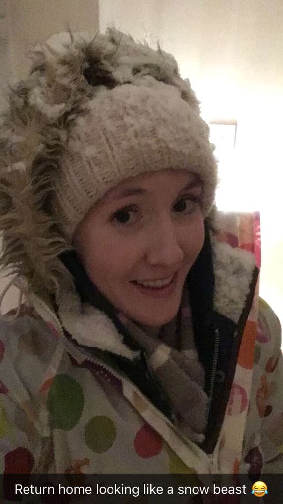 Beautiful walk to &amp; from work today in the snow! #wellies #snow