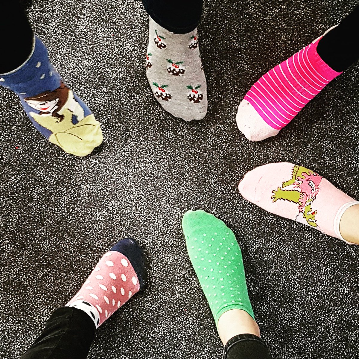 Tonight we contributed to #SockIttoEatingDisorders by wearing our brightest socks! Why not post a pic of your best socks to spread awareness &amp; show support for those with eating disorders ✨💜