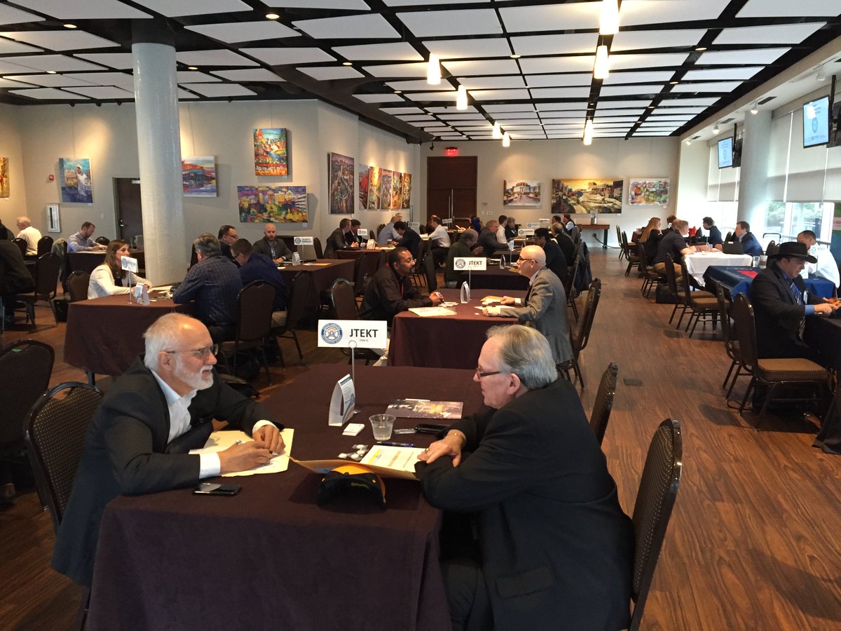 SCcommerce's tweet photo. Today, as part of the #SCAutoSummit, #TeamSC hosted a B2B Supplier Matchmaker event. 12 OEMs & Tier One Suppliers participated in more than 350 meetings with local S.C. suppliers! #SCAutoWeek https://t.co/KaNBHvknJh