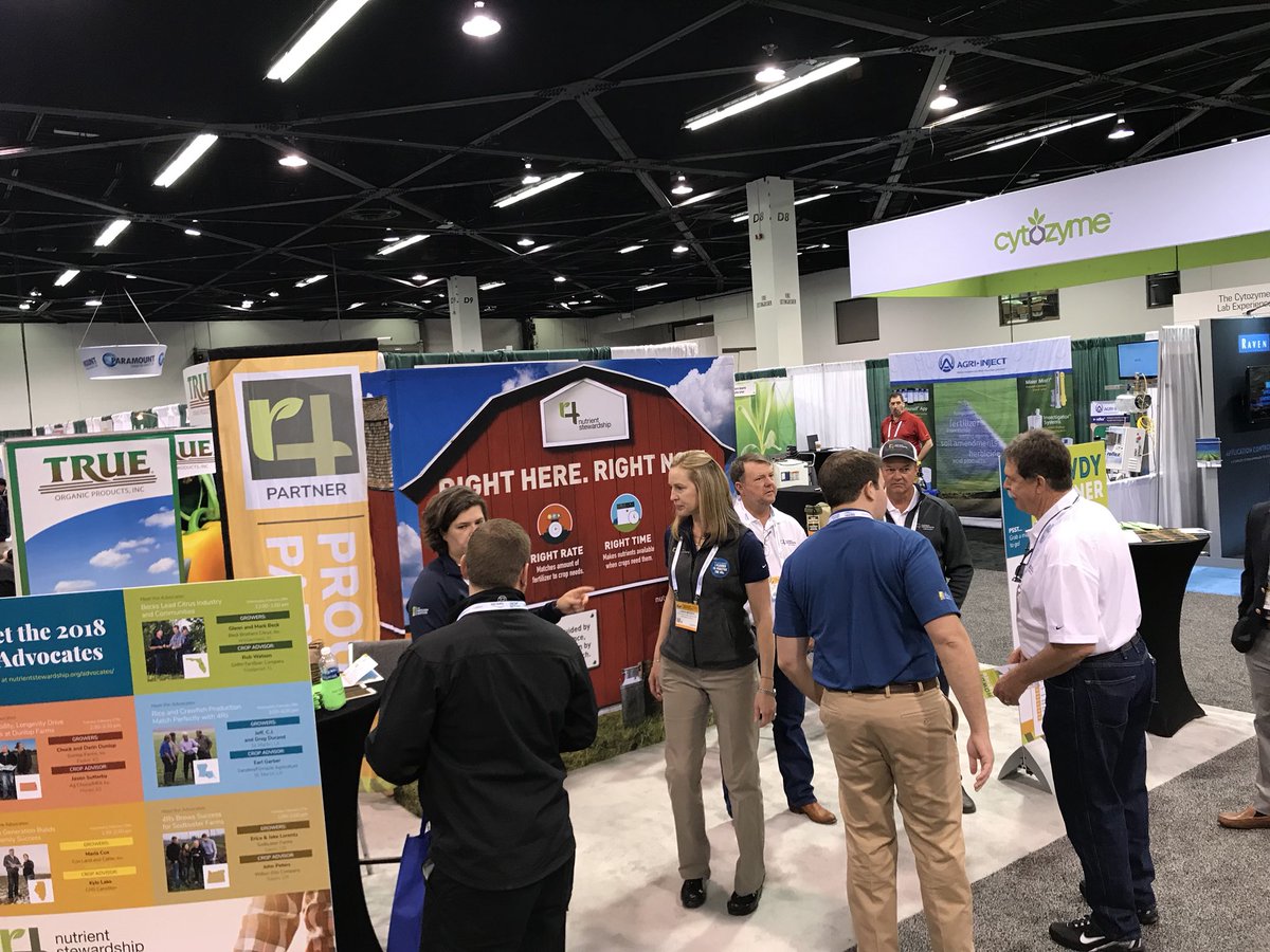 Fertilizer_Inst's tweet photo. Are you at #classic18? Stop by booth #969 to learn about @4Rnutrients! And if you visit our 4R Partners’ booths and tag a photo with #4RPartner, you’ll be entered to win a Yeti cooler! https://t.co/pBacpRCtOD