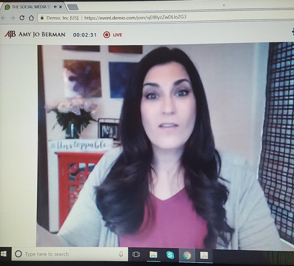 IAM_QUICK's tweet image. If you are not here, you are missing out! #webinar #actorslife #gettingeducated #tipsforactors #socialmedia #livewebinar 
Thank you @TipsOnActing!