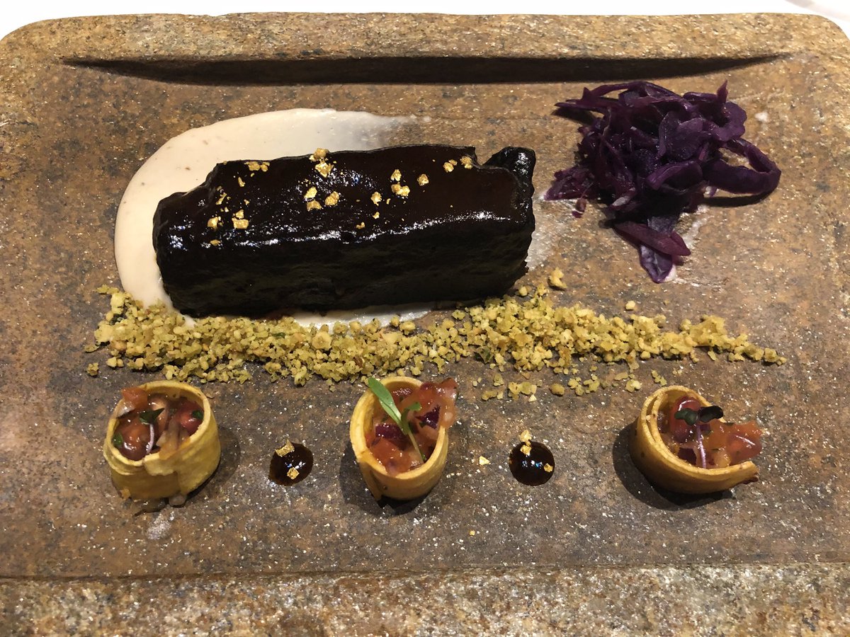 alexkeisner's tweet photo. Definitely the most interesting food experience I’ve had in a long time @SpoonikBCN , and of course delicious https://t.co/AKa3I2jqNm