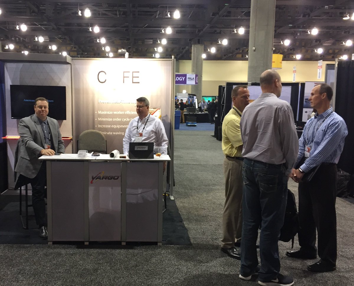 VARGOSolutions's tweet photo. Thank you @RILAtweets for hosting another great #RILASupplyChain conference! If you missed us at #RILA2018, catch us at the #OpsSummit at Booth #406 and #MODEX2018 at Booth #3627 in April! Visit our website for more information: https://t.co/mIrPN9E4Xj https://t.co/zcFX4eqbhI