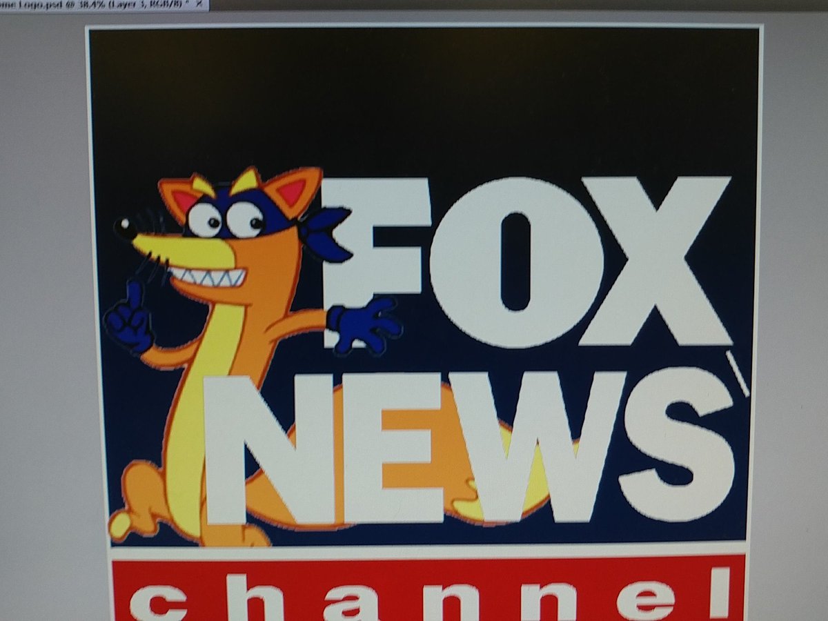 _Phenomabomb_'s tweet photo. @FoxNews I know you saw my last tweet, this is my final one, this logo is free for you to use, except Swiper may be copyrighted. https://t.co/Mt7rFtOBOJ