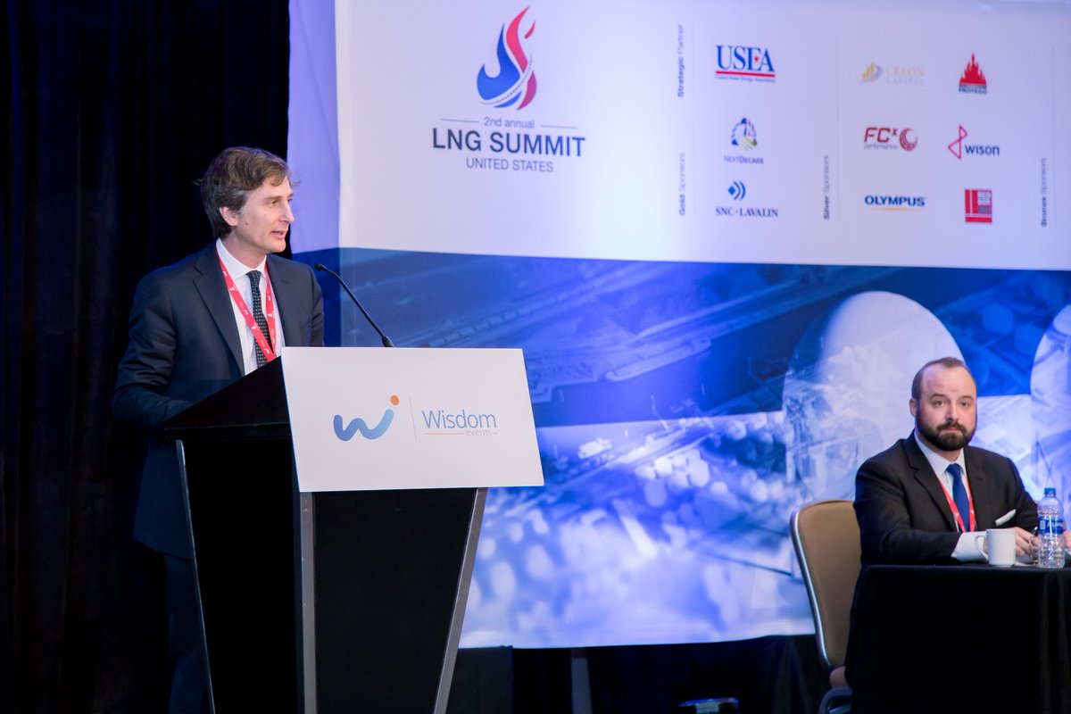 LNGUSAsummit's tweet photo. It’s a real pleasure to listen to Massimo Di Odoardo! The Vice President, Global Gas and LNG Research of @WoodMackenzie dispenses advice on Global LNG Dynamics and Opportunities for a Second Wave of US LNG, based on his broad expertise. https://t.co/4XvHYnsknR