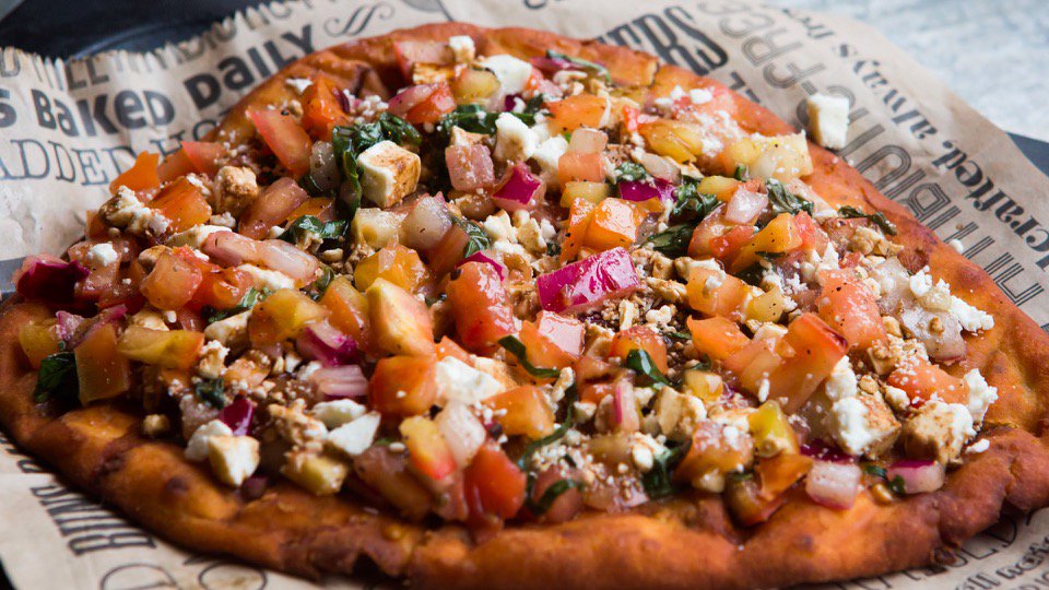 StackdWexford's tweet photo. Dreaming of happy hour? Get 1/2 OFF our Flatbread Bruschetta and other apps & drinks from 4:30-6:30PM! #stackdpgh https://t.co/XkaEUbA59v
